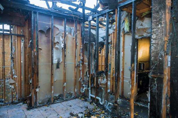 Professional Fire Damage Removal technician working in Dos Palos, CA